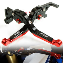 Palancas de embrague de freno extensibles plegables ajustables para motocicleta, accesorio de aluminio CNC para Ducati Hypermotard 796 2010-2012 2011, Motor plegable 2024 - compra barato