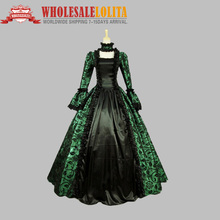 Victorian Period Stage Georgian Period Dress Ball Gown Reenactment Stage Dress Stage Gowns 2024 - buy cheap