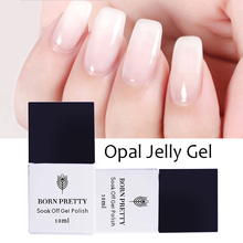 BORN PRETTY White Opal Jelly Gel 10ml Soak Off Nail UV LED Gel Polish Manicure Art UV Gel Lacquer Nail Gel Lamp 2024 - buy cheap