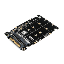 M.2 SSD to U.2 Adapter 2in1 M.2 NVMe and SATA-Bus NGFF SSD to PCI-e U.2 SFF-8639 Adapter PCIe M2 Converter for Desktop Computers 2024 - buy cheap