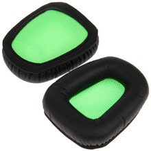 Black/Green Replacement Ear Pads Cushions Earpad Cover For Razer Electra Gaming Pc Music Headphones 2024 - buy cheap
