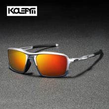 KDEAM 2019 New Square Sunglasses TR90 Frame Men Polarized Sport  Eyewear Comfortable silicone non-slip UV400 5 Colors KD222 2024 - buy cheap