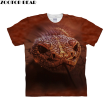 Anime Snake t shirt 3d t-shirt Men tshirt Brand Tee Printed Top Short Sleeve Camiseta Streetwear Clothing Drop Ship ZOOTOP BEAR 2024 - buy cheap