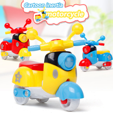 Modelo de motocicleta de brinquedo, decoração de plástico, carro de criança, simulação de moto, coleção de cores 2024 - compre barato