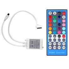 40 Key 5PIN IR Remote Controller For 3528 5050 RGBW RGBWW LED Strip DC 12V24V 2024 - buy cheap