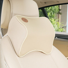 Dongzhen 1X Auto Car Pillow Space Memory Foam Fabric Neck Headrest Car Cover Vehicular Pillow Seat Headrest Neck Accessories 2024 - buy cheap
