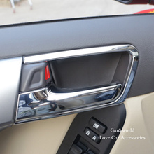 For 2010-2021 Toyota Land Cruiser Prado FJ150 150 Interior Door Bowl Cover Handle Decorate Trim Chrome Car-styling Accessories 2024 - buy cheap