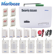 Marlboze Russian Voice Prompt SIM Home Security GSM Alarm System Auto Dialing Dialer SMS Call Remote control 2024 - buy cheap