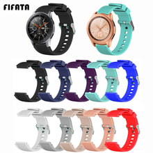 22mm pulseira de silicone cinta para samsung galaxy assista 46mm/3 45mm/engrenagem s3 para garmin vivoactive 4 pulseira de relógio inteligente 2024 - compre barato