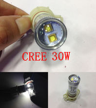 Free shipping 2Pcs Cree Chip 30W Ps19w PS24W H16 High Power LED Facelift For AUDI A3 S3 8P CanBus Lampen Car 2024 - buy cheap