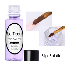 LEMOOC 20ml Nail Extension UV Gel Poly Tips Building Liquid Gel Slip Solution Clear Acrylic Liquid Nail Art  Tools 2024 - buy cheap