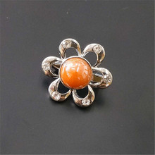 Fashion 4 Style Silver Color Flower Brooches For Women Rhinestones Crystal Wedding Brooch Pin Jewelry Clothing Badge Accessorise 2024 - buy cheap