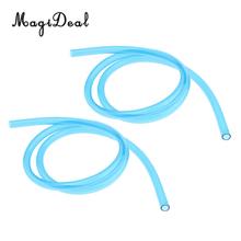2pcs Outdoor Sports Water Backpack Drink Hose Tube Replacement Hydration Pipe 100cm Long Blue Color 2024 - buy cheap