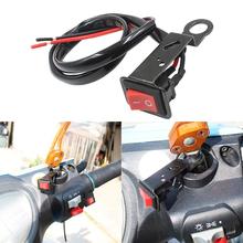 Universal Motorcycle Switches Motorcycle Handlebar Flameout Switch ON OFF Button for Moto Motor ATV Bike DC12V/10A Black 2024 - buy cheap