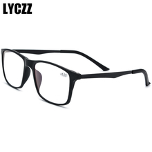 LYCZZ New Reading Glasses Frame for Elderly Paper reading Anti-blue light Eyeglasses Men Women optical Presbyopic Glasses tag 2024 - buy cheap
