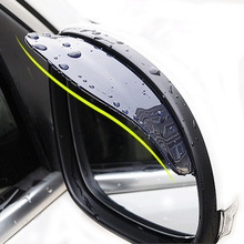 Car Rearview Mirror Rain Shade Rainproof Blades For Nissan TIIDA X-TRAIL Qashqai For Skoda Octavia Fabia Ford Focus 2 3 4 Fiesta 2024 - buy cheap