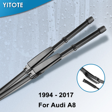 YITOTE Windscreen Wiper Blades for Audi A8 D2 / D3 / D4 Fit Hook Arms / Slider Arms / Push Button Arms From 1994 to 2017 2024 - buy cheap