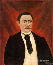 modern art abstract Portrait of Monsieur S by Henri Rousseau High quality Handmade 2024 - buy cheap