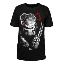 New 3D Flim Predator T-shirt Printing Design Cotton Short Sleeve T shirt Aliens Vs Predator Tops Tees For Men 2024 - buy cheap