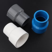 Conectores de água para aquário, 2 pçs/lote 40 50mm a 20 ~ 40mm de pvc, redução reta articulações agrícolas, irrigação de jardim, conectores de água, aquário tanque diy ferramentas, diy 2024 - compre barato