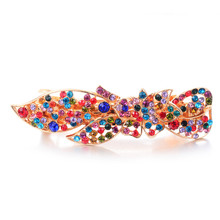 WWLB Charm For Women Girls Korean Trendy Crystal Rhinestone Barrette  Hair clip Headwear Jewelry Weddings Barrette Accessories 2024 - buy cheap