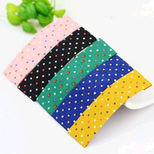 Colorful Dots Rectangle Cloth Hair Clips Barrettes Fashion Hairwear Hair Accessories for Women 9 Kinds 2024 - buy cheap