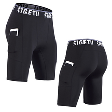 psvteide Compression Shorts Men Gym Shorts Compression Underwear Crossfit Shorts Running Short Sport Homme Quick-Drying Bottoms 2024 - buy cheap
