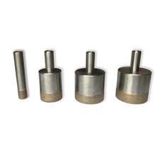 Sintered Diamond Core Drill Bits for Glass Tile with Straight Shank Diameter:3~130MM, Shank Size 10mm 2024 - buy cheap