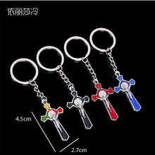 48 pieces / cheap keychain St. Benedict cross keychain, classic Jesus cross keychain jewelry car pendant keychain 2024 - buy cheap