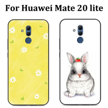 Funda de dibujos animados para Huawei Mate 20 lite, carcasa de protección suave para teléfono Huawei Mate20 lite 2024 - compra barato
