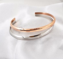 Pulsera de acero inoxidable para hombre y mujer, brazalete Europeo de Diseño de lujo, 2 colores, compatible con DW, regalos de navidad 2024 - compra barato