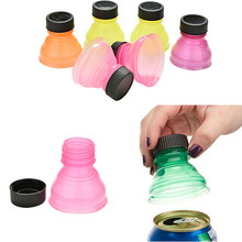 6Pcs Reusable Soda Saver Pop Beer Beverage Can Cap Flip Bottle Top Lid Protector Hot Sale @A 2024 - buy cheap