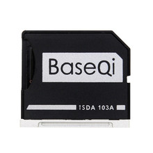 BASEQI Memory Card Reader For Macbook Air 13'' Model 103A Aluminum MiniDrive Micro SD Card Adapter 2024 - buy cheap