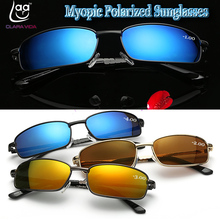 2019 Polarized Sunglasses Colorful Polarized Myopic Sunglasses Sun Glasses Custom Made Myopia Minus Prescription Lens -1 To -6 2024 - buy cheap