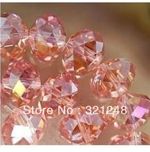 70 peças atacado preço 6x8mm cristal rosa vidro facetado abacus rondelle contas soltas para fazer joias acessórios espaçadores my2super 2024 - compre barato