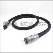 high quality Power cable 2m hifi power cord cable with original box us power cord 2024 - buy cheap