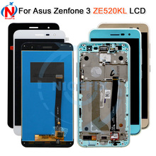 5.2'' LCD For ASUS Zenfone 3 ZE520KL Display Touch Screen with Frame for ASUS Zenfone 3 ZE520KL LCD Z017D Z017DA Z017DB 2024 - buy cheap