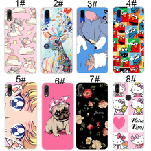 Cartoon Case For Huawei honor 8x y7 y9 2019 y5 y6 prime 2018 mate 20 10 p20 p10 lite honor 9 10 lite nova 3 3i p8 lite 2017 Case 2024 - buy cheap