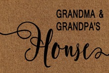 Felpudo decorativo de "abuela y abuelo" para puerta delantera, felpudo divertido para entrada interior y exterior, para el hogar 2024 - compra barato
