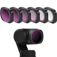 Filtro de cámara para DJI Pocket 2 CPL/UV/ND 8 16 32, conjunto de filtros de densidad neutra para DJI Osmo Pocket, accesorios de lentes de vidrio óptico 2024 - compra barato