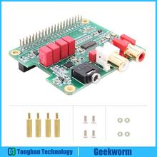 Плата расширения Raspberry Pi DAC PCM5122, аудиомодуль Hi-Fi, совместимый с Raspberry Pi 4, Pi 3 Model B +(Plus), 3B, 2B, B + 2024 - купить недорого