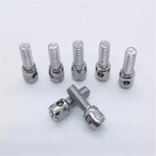 10pcs M5 304 stainless steel  Lead seal screw Meter screws Cover bolt Perforated bolts 8mm-25mm Length 2024 - buy cheap