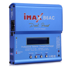 IMAX-Descargador de equilibrio B6AC para helicóptero de control remoto, cargador de equilibrio de batería Lipro y Cable de alimentación de enchufe UE, EE. UU., AU, Reino Unido 2024 - compra barato