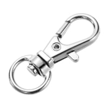 Metal Lobster Trigger Llavero Swivel Clasp Key Chain Jewellery Making Arts Crafts Keyring Keychain Bag Charm Accessories 2024 - buy cheap