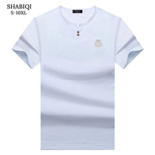 SHABIQI-Camiseta clásica de marca para hombre, Polo de manga corta, Polo, camiseta de diseño, camisa de talla grande 6XL 7XL 8XL 9XL 10XL 2024 - compra barato