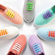 Силиконовые шнурки, эластичные шнурки для обуви, специальные шнурки без шнурков 2024 - купить недорого