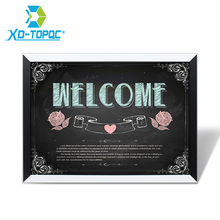 XINDI Magnetic Blackboard MDF Black & White Wooden Frame Home Decorative Drawing ChalkBoard 30*40cm Message Board For Notes 2024 - buy cheap