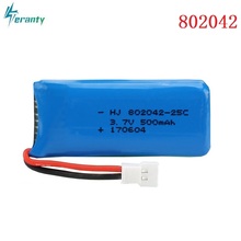 3.7V 500mah 25c Lipo Battery For Udi U816A U941 U927 H43 wifi818 JXD385 H107 V252 F186 Li-po battery 3.7 V 802042 Batteries 2024 - buy cheap