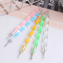 5Pcs/Set High Quality Two-Way Dotting Pen Marbleizing Painting Tool Nail Art Brush Dotting Set DIY Manicure Tools 2024 - buy cheap