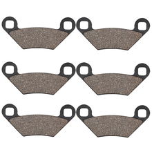 Cyleto Motorcycle Front and Rear Brake Pads for POLARIS 850 XP Sportsman 850 2009-2011 2024 - buy cheap